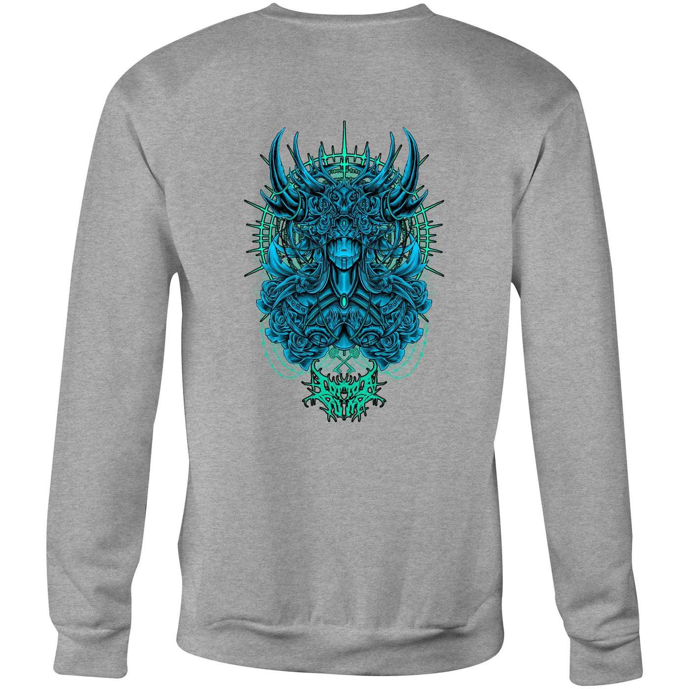 KEYMASTER II - Mens Sweatshirt - BACK PRINT