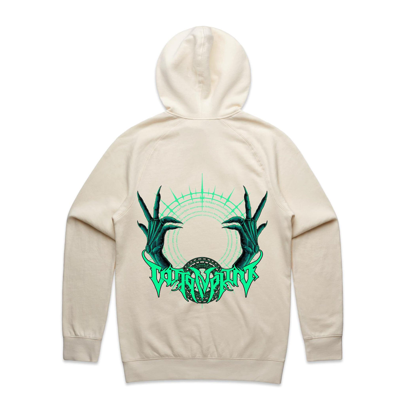 RISING II - Mens Pocket Hoodie - BACK PRINT