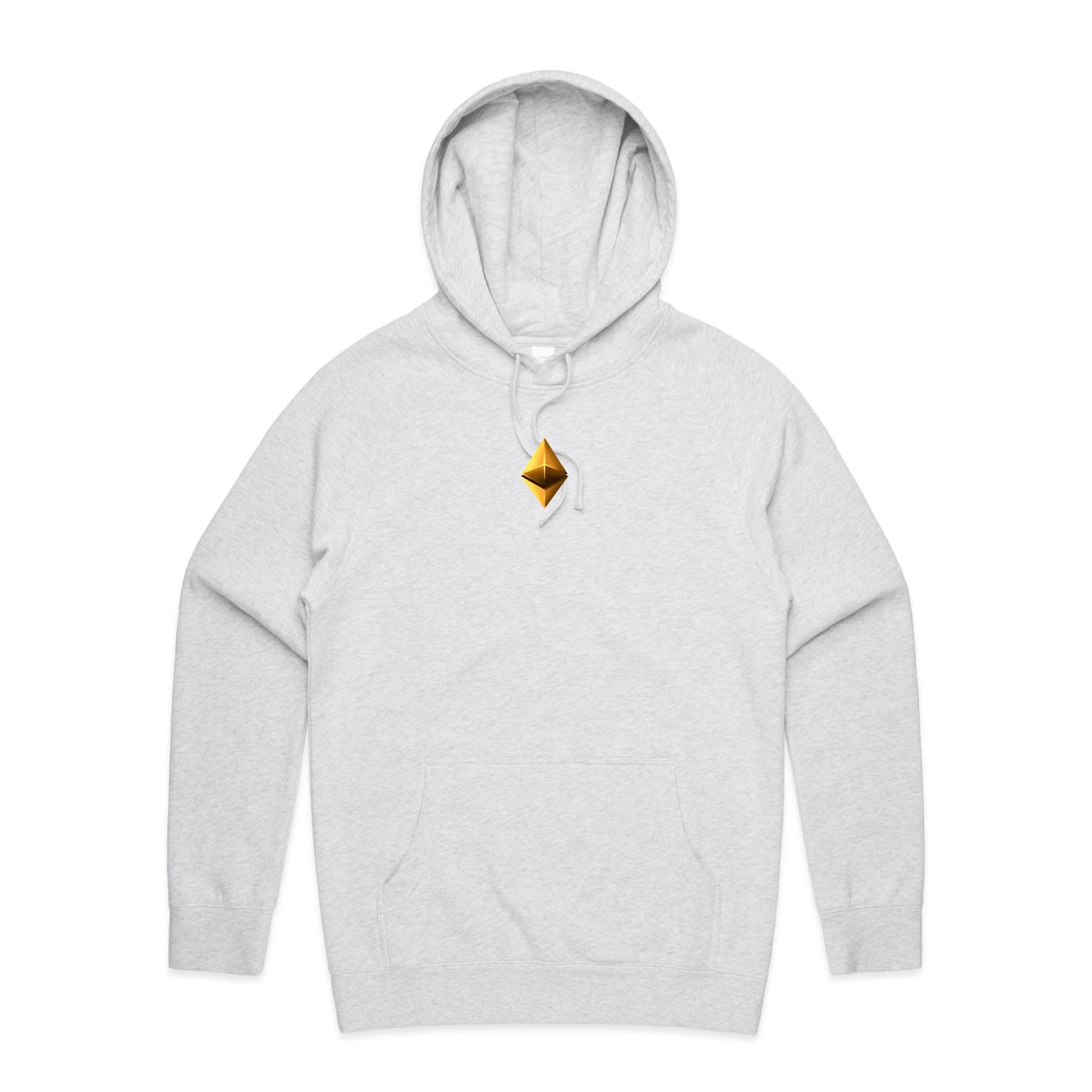 ETHEREUM II - Mens Pocket Hoodie - BACK PRINT