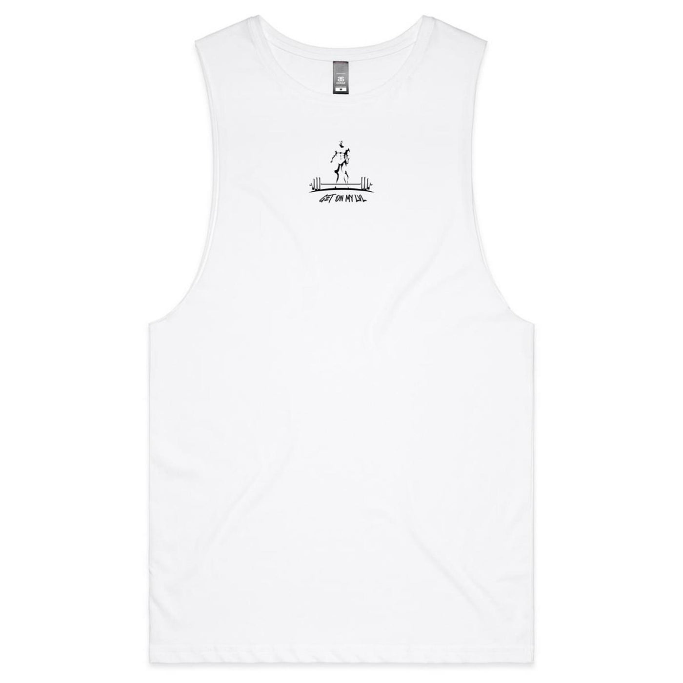 IT NEVER GETS EASIER - Mens Sleeveless T-Shirt - BACK PRINT