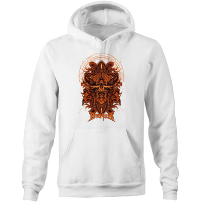 DEATHMOTH III - Mens Pocket Hoodie - FRONT PRINT