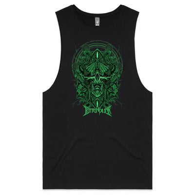 DEATHMOTH II - Mens Sleeveless T-Shirt - FRONT PRINT