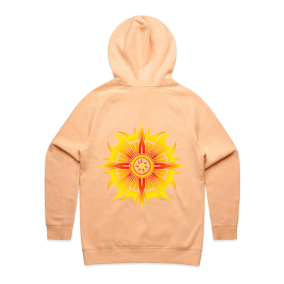 SUNDANCE (W) - Womens Pocket Hoodie - BACK PRINT