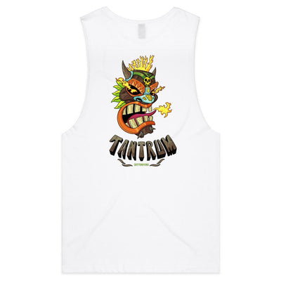 TANTRUM - Mens Sleeveless T-Shirt - BACK PRINT