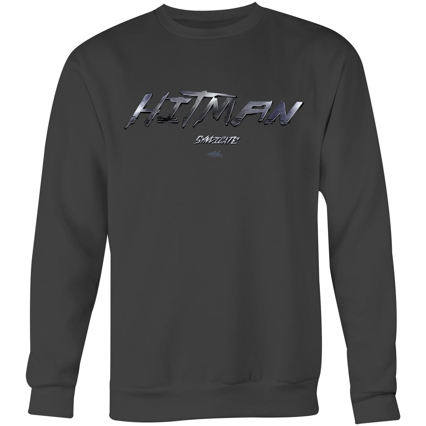 HITMAN - Mens Sweatshirt - FRONT PRINT