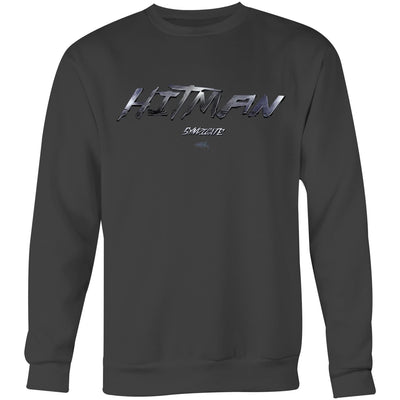 HITMAN - Mens Sweatshirt - FRONT PRINT