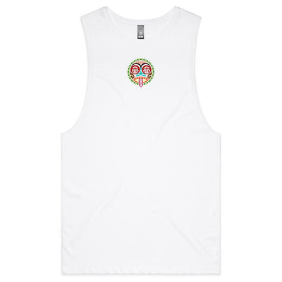 SYCHO - Mens Sleeveless T-Shirt - BACK PRINT