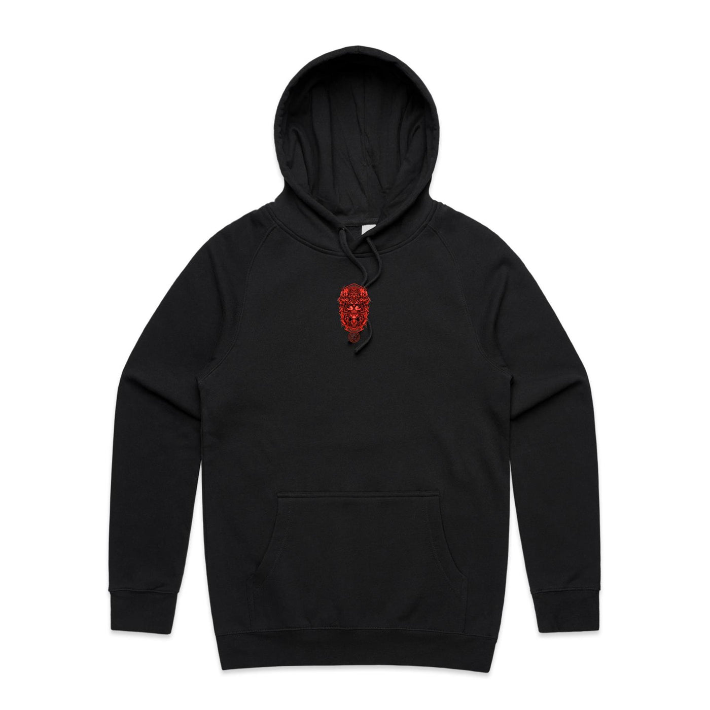 RISING III - Mens Pocket Hoodie - BACK PRINT