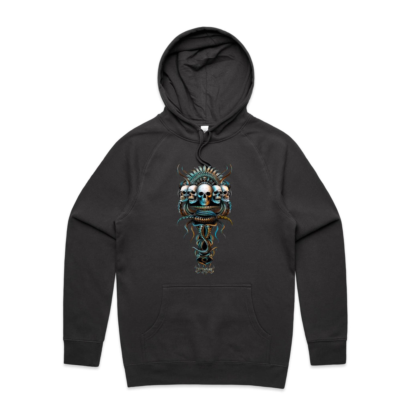 experiMENTAL - Mens Pocket Hoodie - FRONT PRINT