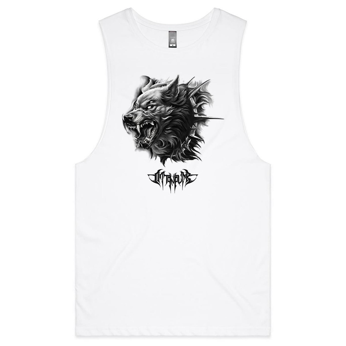 WEREWOLF - Mens Sleeveless T-Shirt - FRONT PRINT