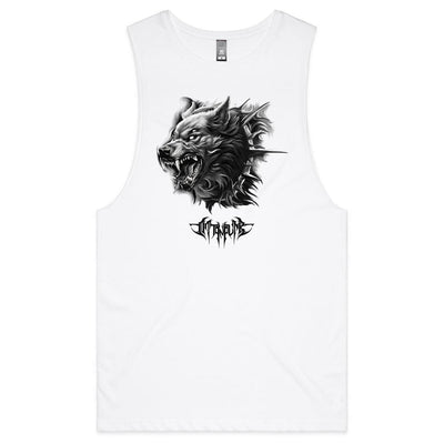 WEREWOLF - Mens Sleeveless T-Shirt - FRONT PRINT