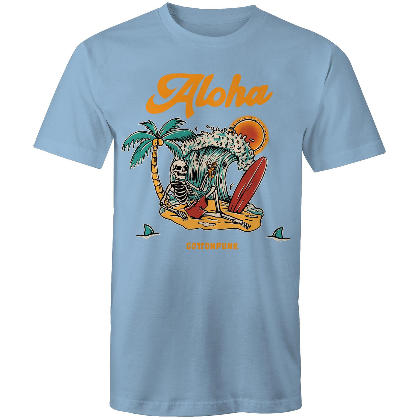 SUMMER TIME - Mens T-Shirt - FRONT PRINT