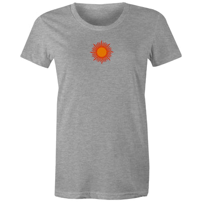 SUNSET VIBES (W) - Womens T-Shirt - BACK PRINT