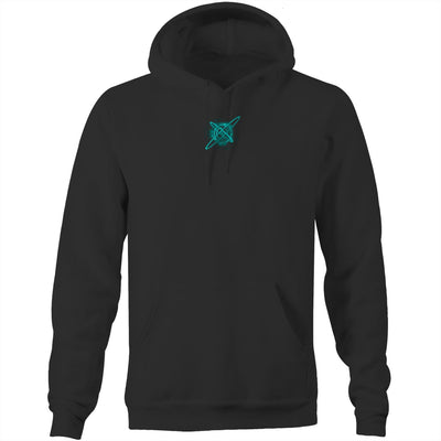 AI CONTROL III - Mens Pocket Hoodie - BACK PRINT