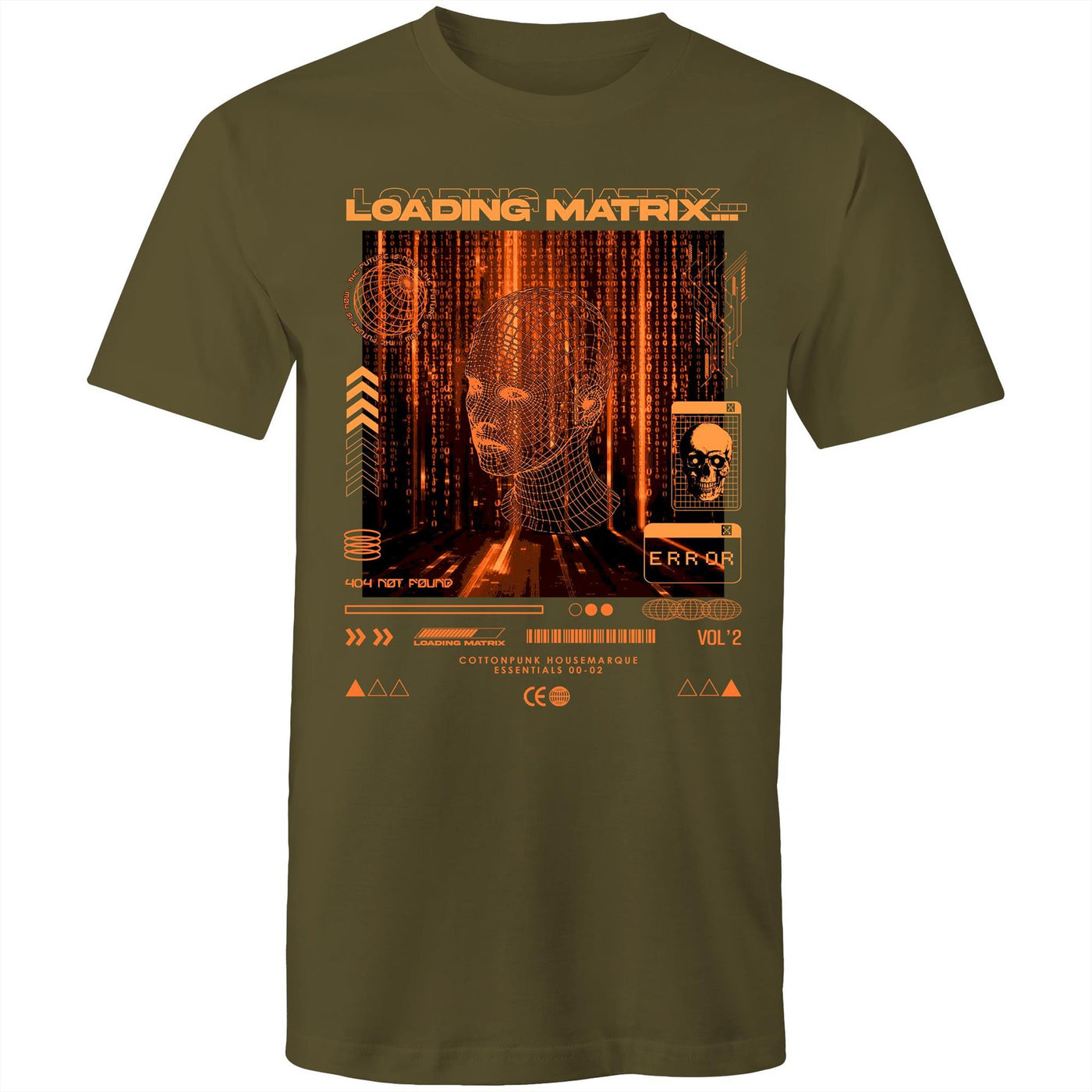 LOADING MATRIX 2 - Mens T-Shirt - FRONT PRINT