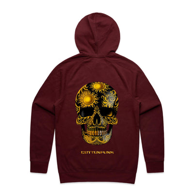 DEATH BY SUNRISE - Mens Pocket Hoodie - BACK PRINT