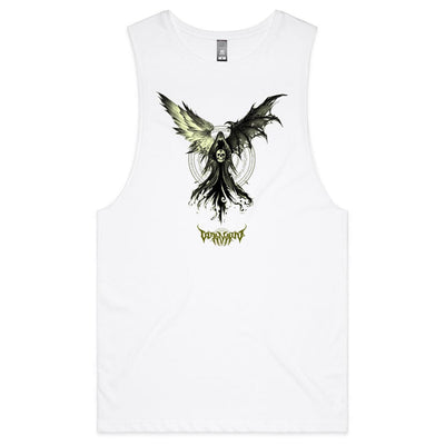 SKULL REAPER - Mens Sleeveless T-Shirt - FRONT PRINT