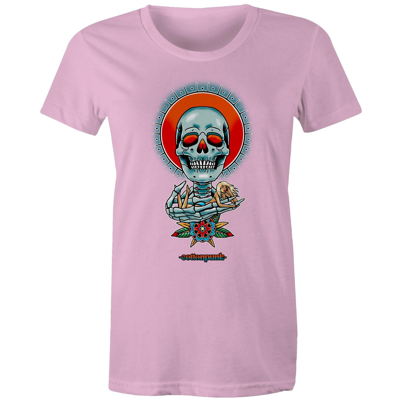 HAVE A NICE DEATH (W) - Womens T-Shirt - FRONT PRINT