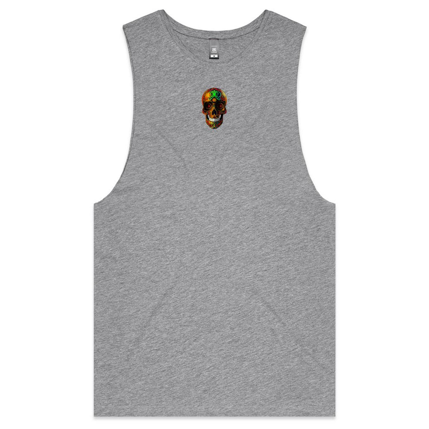 DEATH BY SUNSET - Mens Sleeveless T-Shirt - BACK PRINT