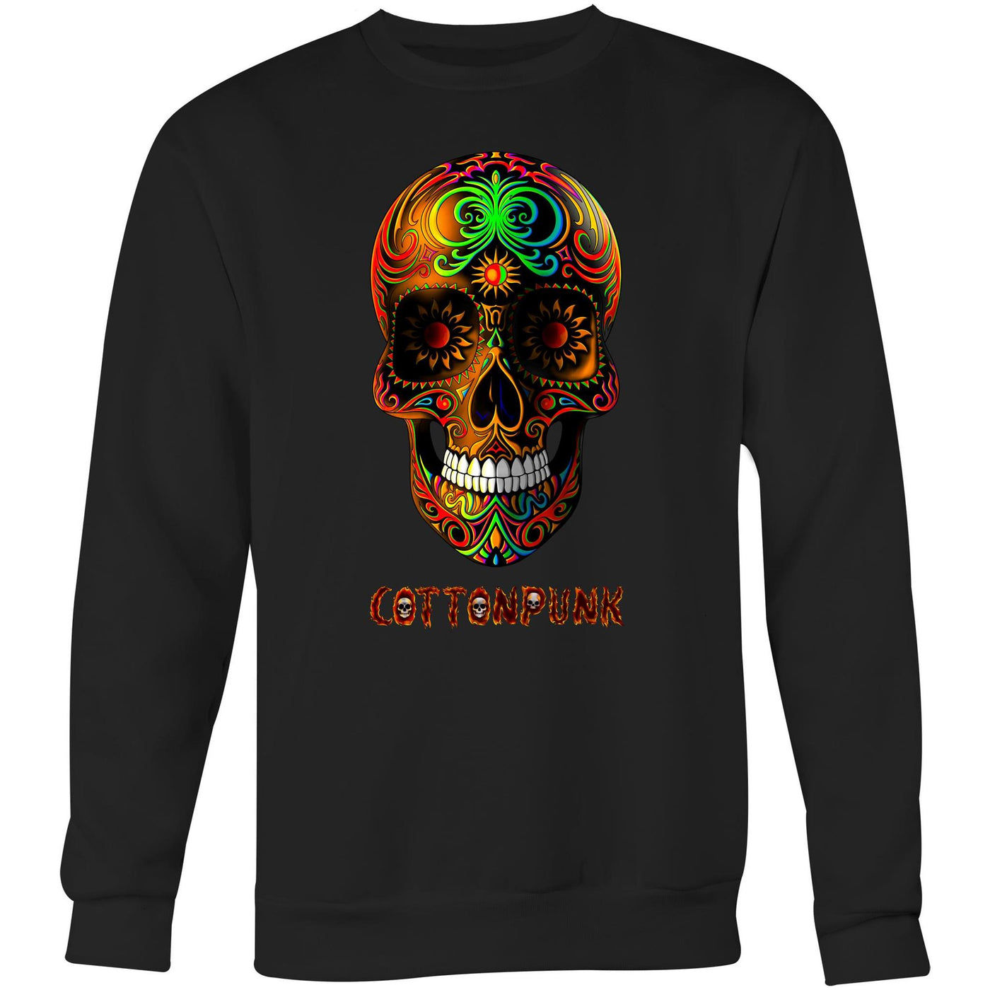 DEATH IN CANCÚN - Mens Sweatshirt - FRONT PRINT