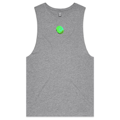 CARDANO III - Mens Sleeveless T-Shirt - BACK PRINT