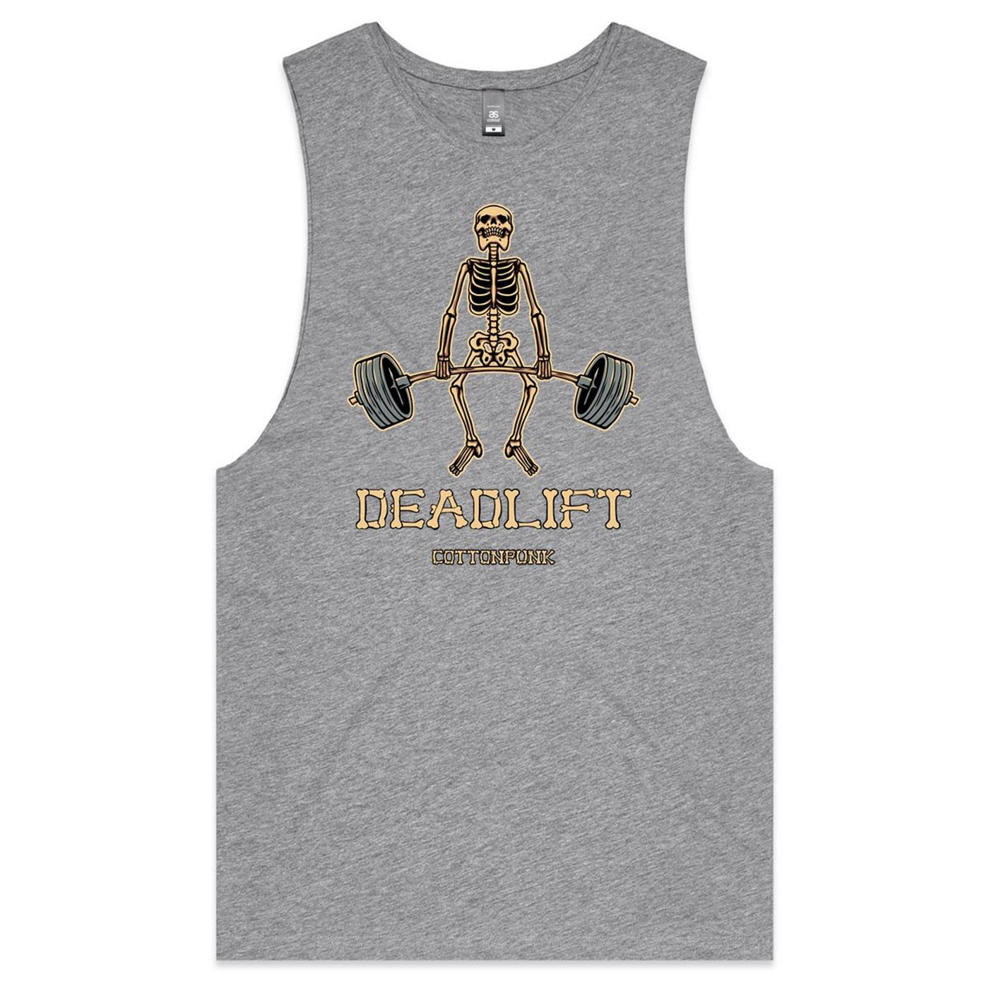 DEADLIFT - Mens Sleeveless T-Shirt - FRONT PRINT