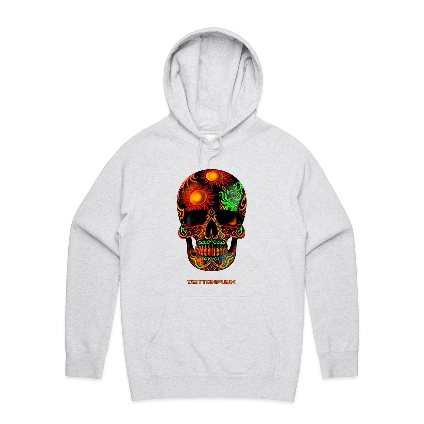 DEATH BY SUNSET - Mens Pocket Hoodie - FRONT PRINT