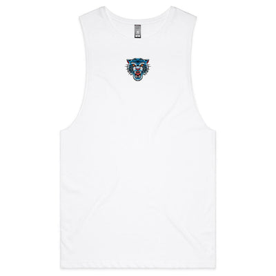 TIGERMOTH - Mens Sleeveless T-Shirt - BACK PRINT