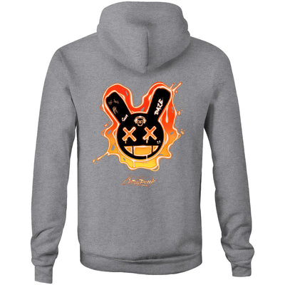 SUNDAZE (O) - Mens Pocket Hoodie - BACK PRINT