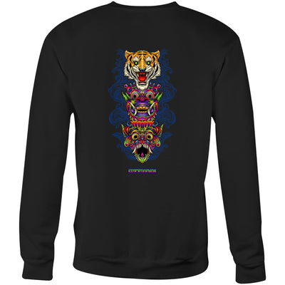 BALI SPIRITS - Mens Sweatshirt - BACK PRINT