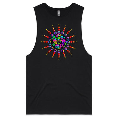 EUPHORIA - Mens Sleeveless T-Shirt - FRONT PRINT