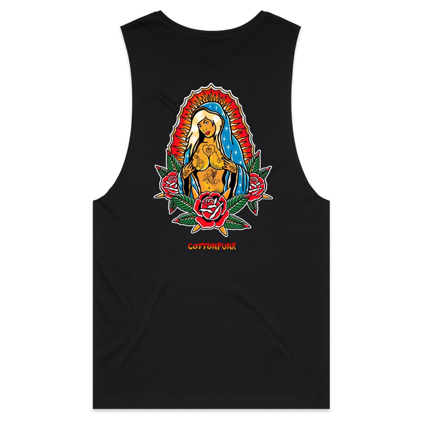 PRAY FOR BETTER TIMES - Mens Sleeveless T-Shirt - BACK PRINT