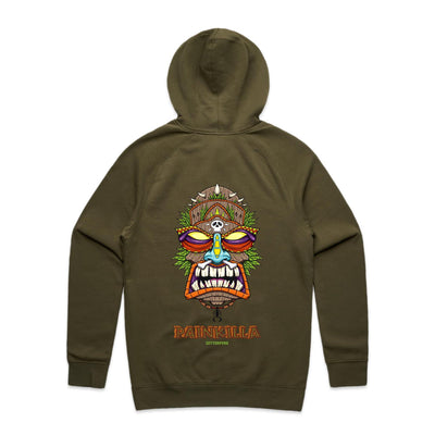 PAINKILLA - Mens Pocket Hoodie - BACK PRINT