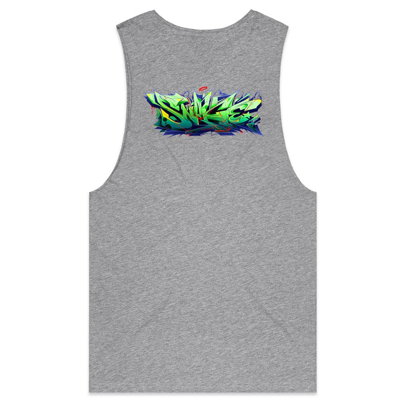 SNAKE (R) - Mens Sleeveless T-Shirt - BACK PRINT