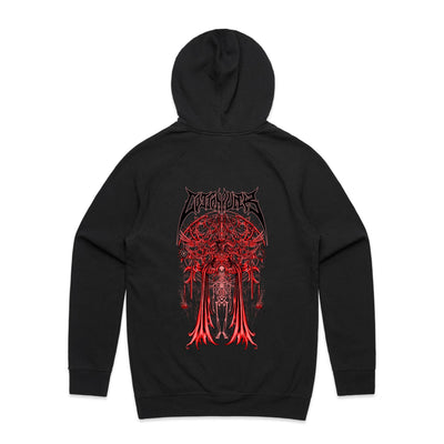 HELLEVATION - Mens Pocket Hoodie - BACK PRINT