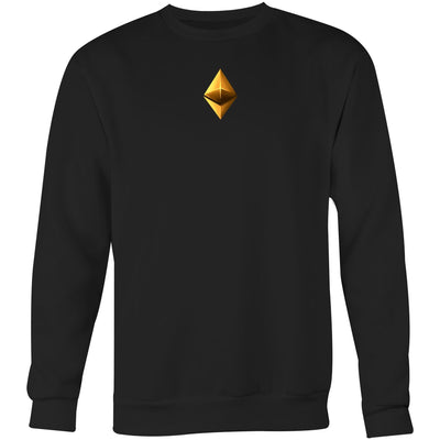 ETHEREUM II - Mens Sweatshirt - BACK PRINT