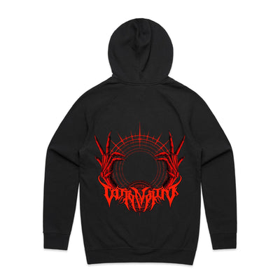 RISING III - Mens Pocket Hoodie - BACK PRINT