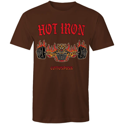 HOT IRON - Mens T-Shirt - FRONT PRINT