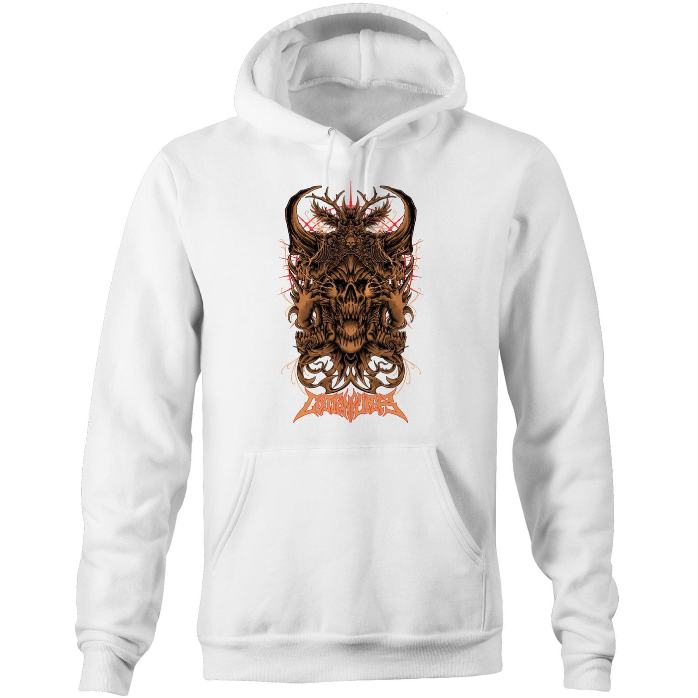 BLACK MAGIC III - Mens Pocket Hoodie - FRONT PRINT