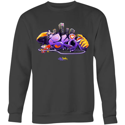 SK8 - Mens Sweatshirt - FRONT PRINT