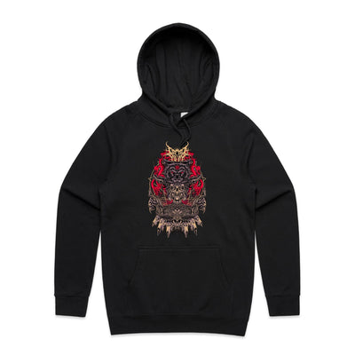 ALMOST HUMAN - Mens Pocket Hoodie - FRONT PRINT