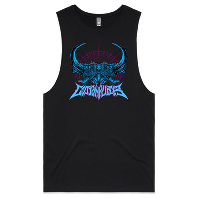 BLACK SPELL II - Mens Sleeveless T-Shirt - FRONT PRINT