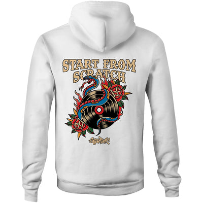 START FROM SCRATCH - Mens Pocket Hoodie - BACK PRINT