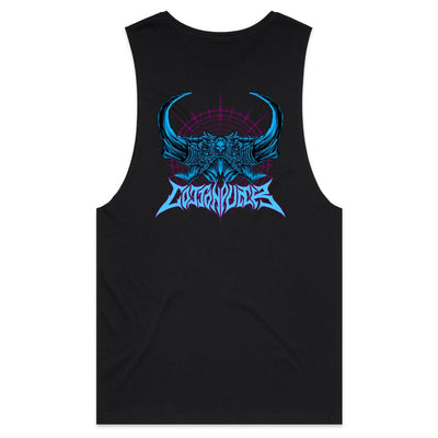 BLACK SPELL II - Mens Sleeveless T-Shirt - FRONT PRINT