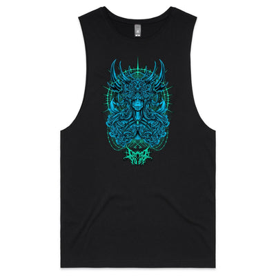 KEYMASTER II - Mens Sleeveless T-Shirt - FRONT PRINT