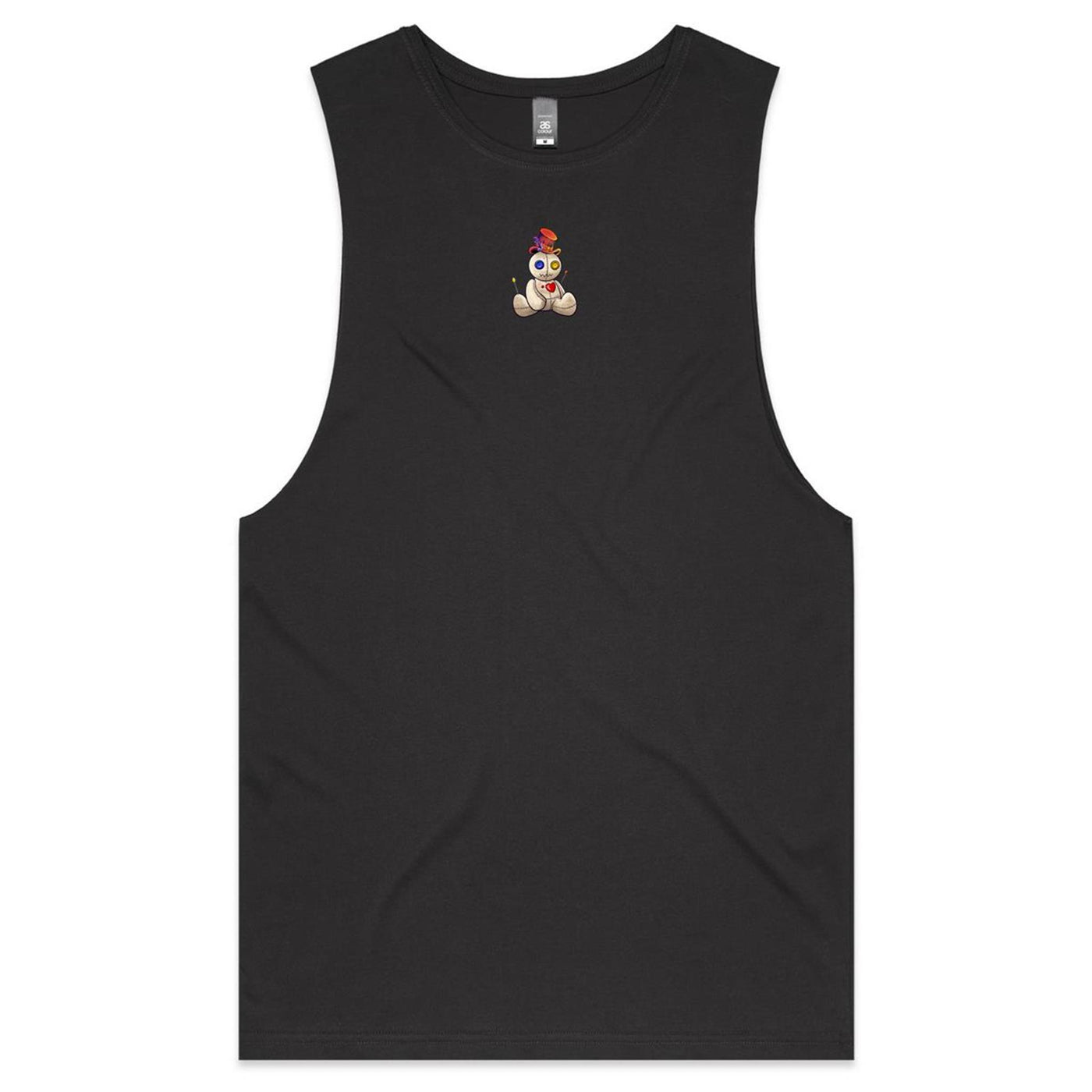 LET'S VOODOO - Mens Sleeveless T-Shirt - BACK PRINT