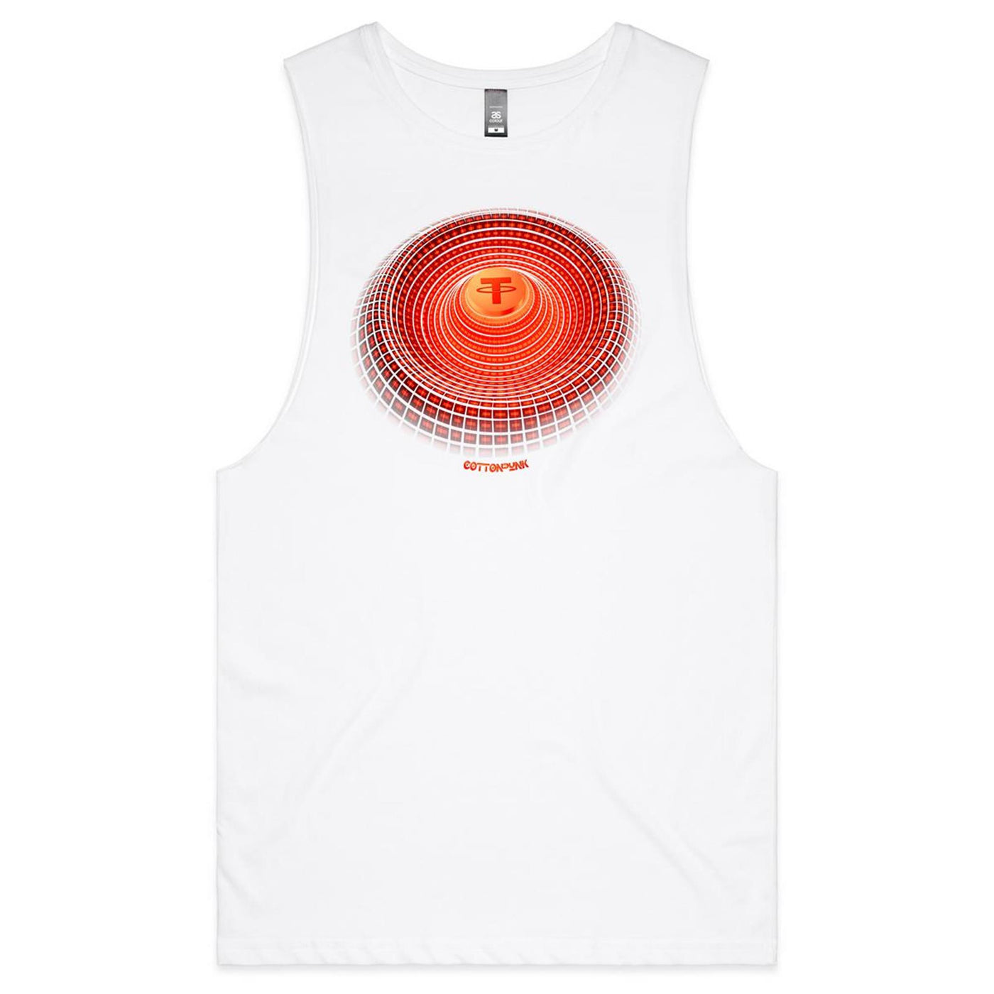 TETHER IV - Mens Sleeveless T-Shirt - FRONT PRINT