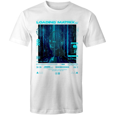 LOADING MATRIX - Mens T-Shirt - FRONT PRINT