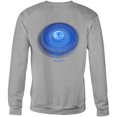 TETHER - Mens Sweatshirt - BACK PRINT