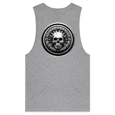 HEAVY METAL - Mens Sleeveless T-Shirt - BACK PRINT